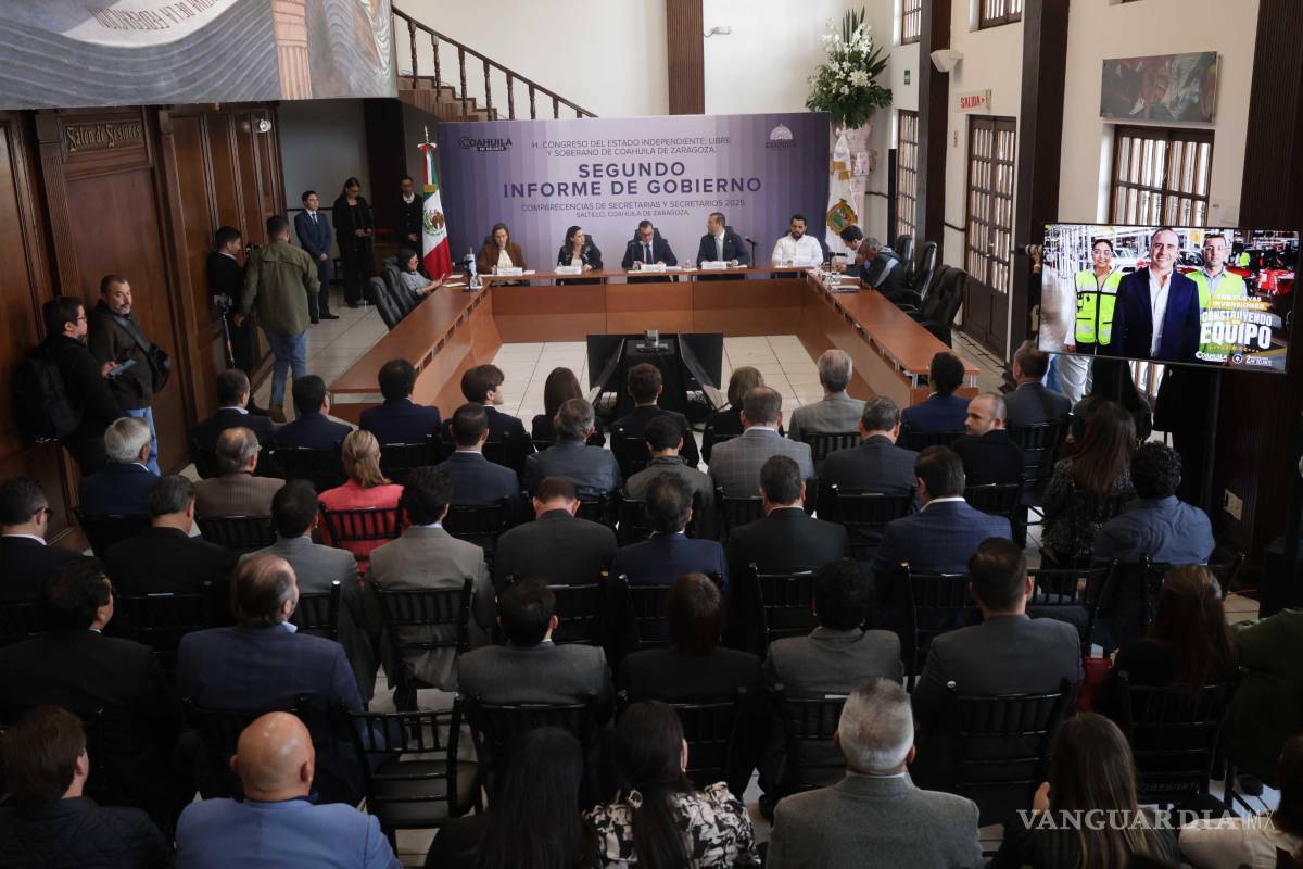 $!El secretario Luis Olivares compareció en esta segunda jornada de glosa del segundo informe de Gobierno de Manolo Jiménez.