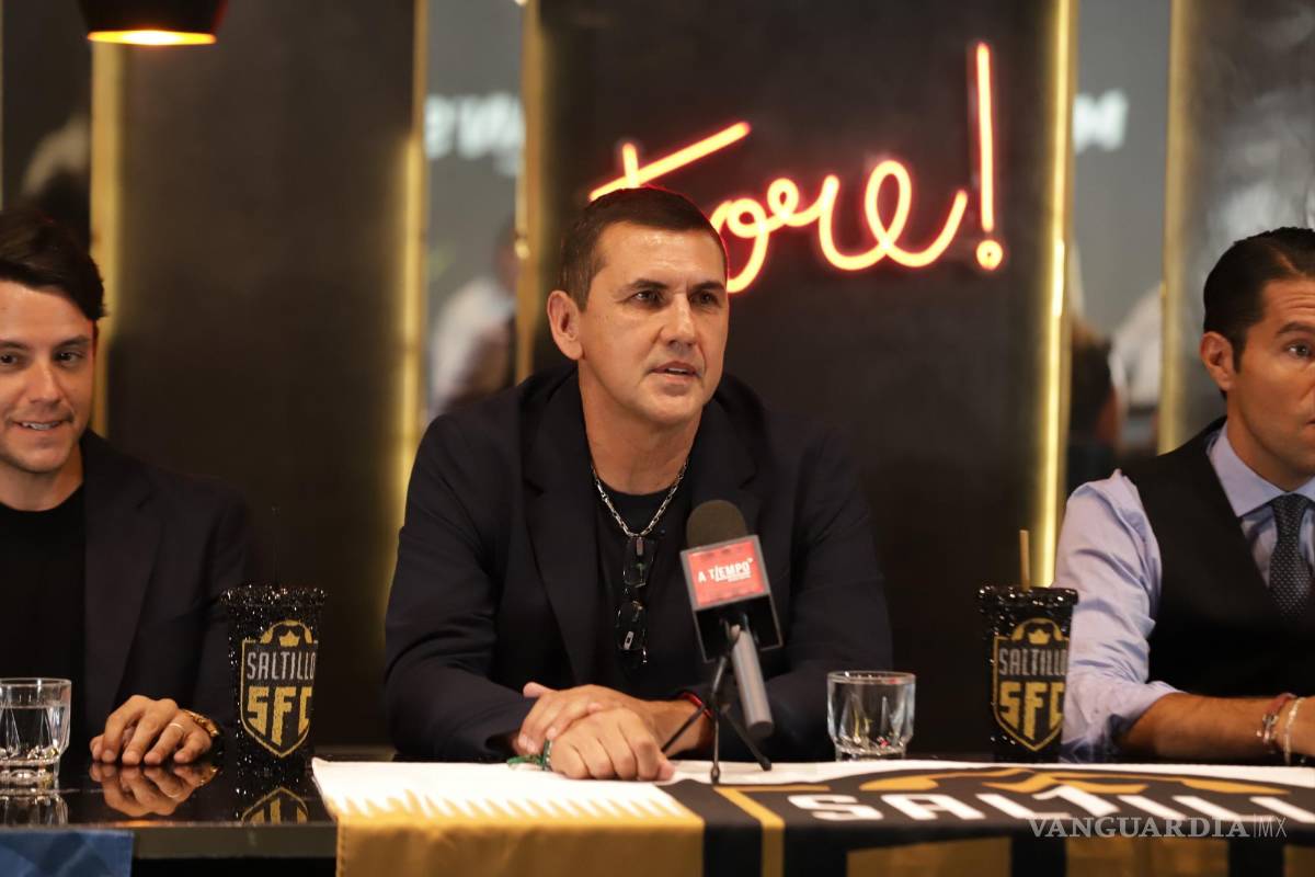 $!El exdelantero y centrocampista, aseguró que el fútbol es lo suyo y que está en Saltillo para poner toda su experiencia sobre el club.