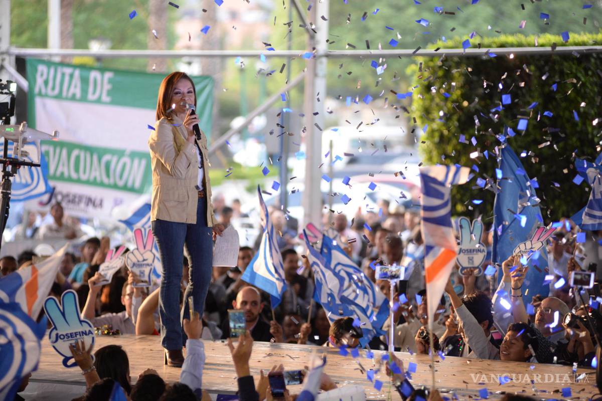 Acepten regalos de los partidos, pero voten por el PAN: Josefina Vázquez Mota