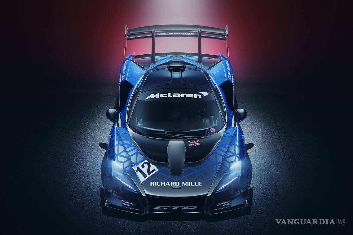 $!McLaren presenta el Senna GTR, superauto pensado para dominar la pista