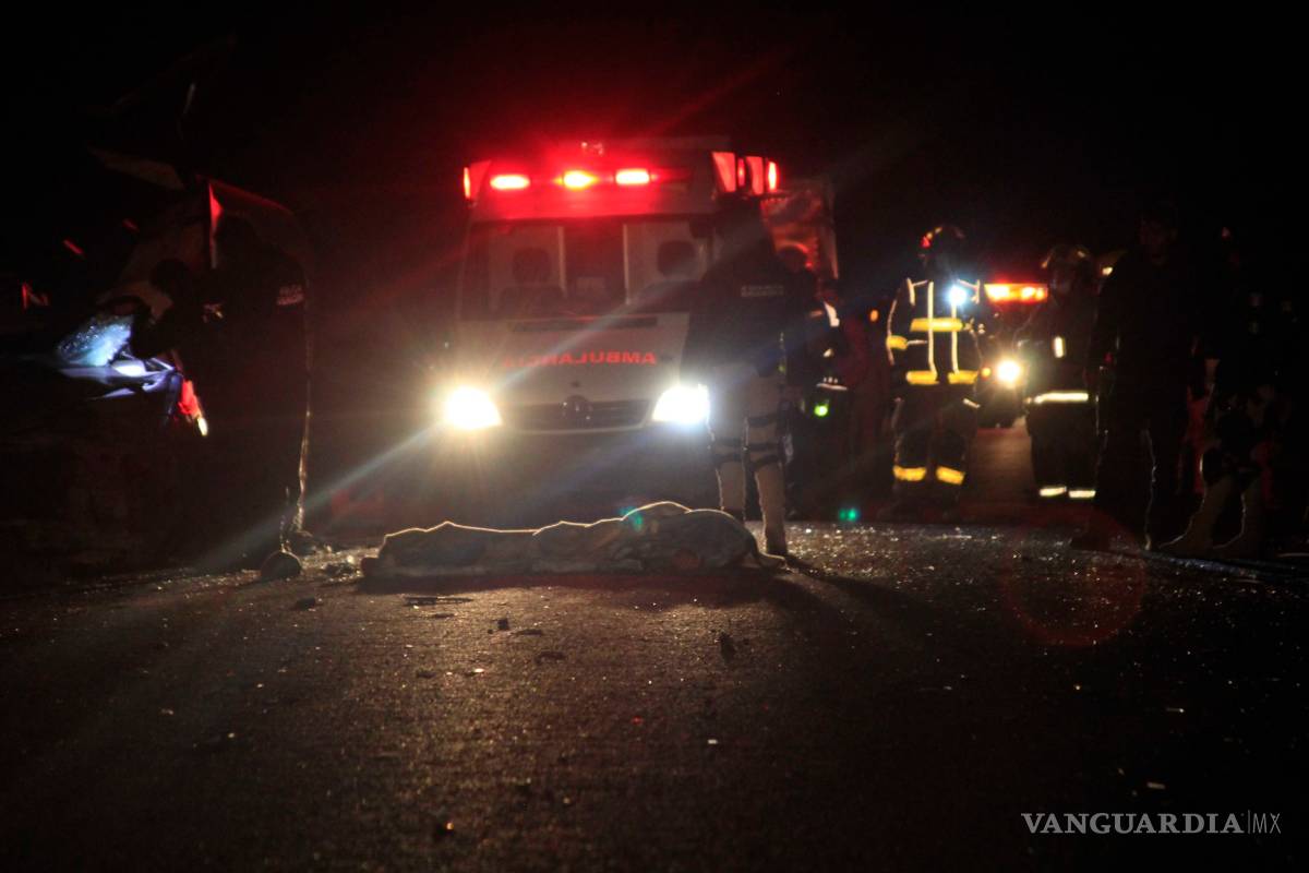 $!Accidente en carretera a General Cepeda deja a tres personas sin vida