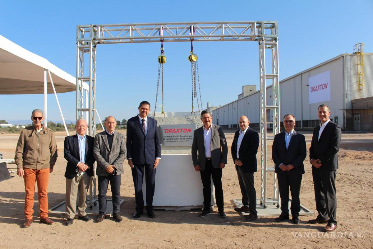 Inician con la ampliación de Draxton en San Luis Potosí