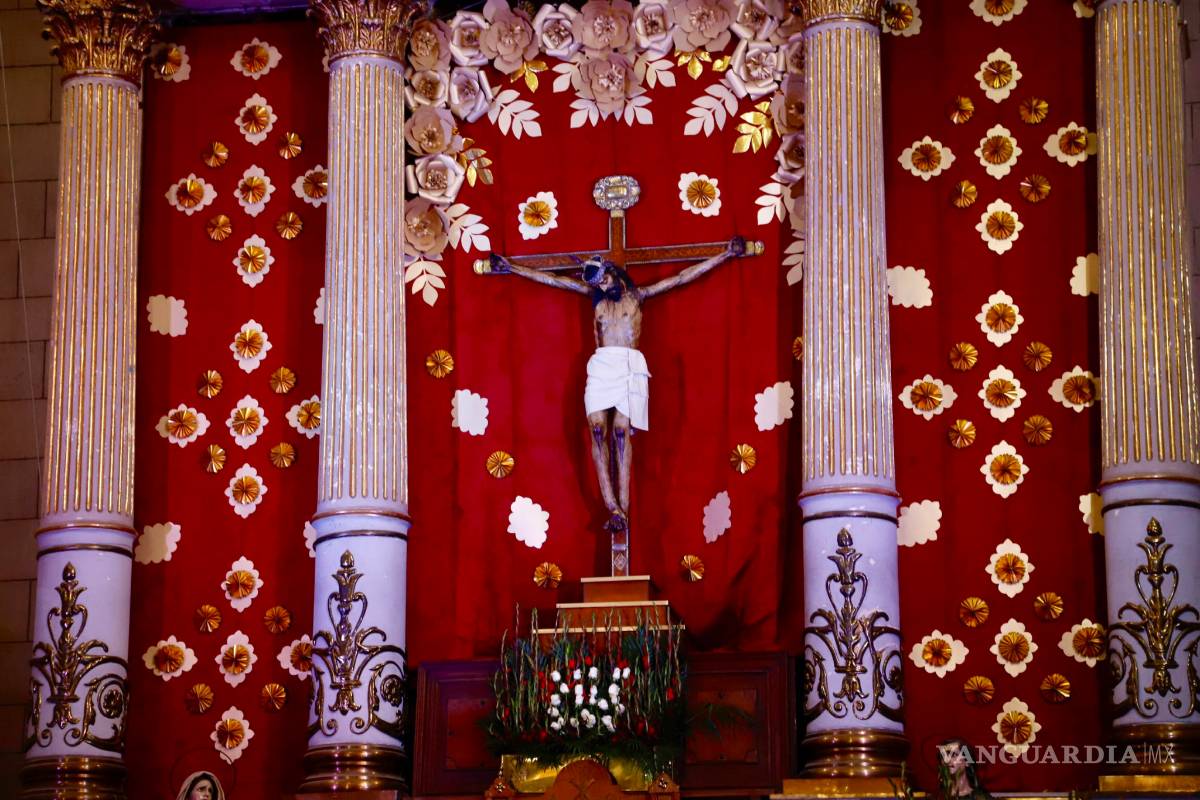 $!Esperan a 100 mil feligreses en festejos del Santo Cristo en Saltillo