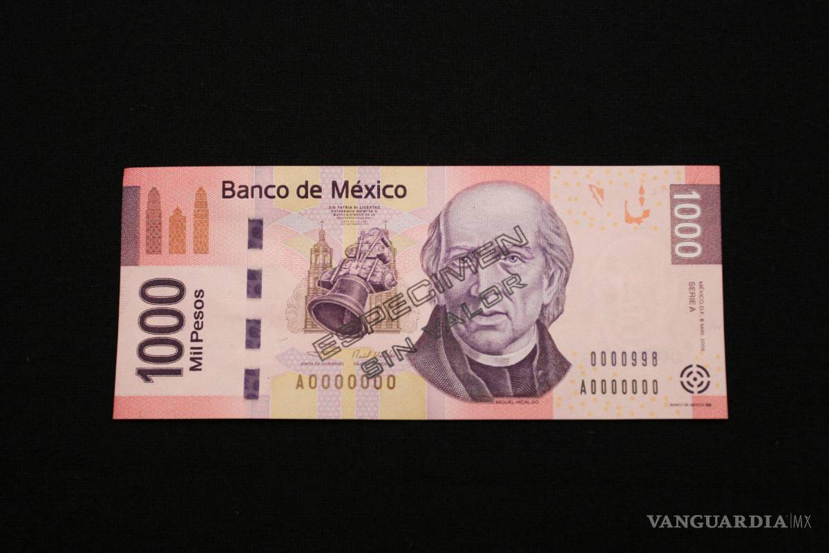 Banxico retira este billete de 1000 pesos, tras 14 años de circulación