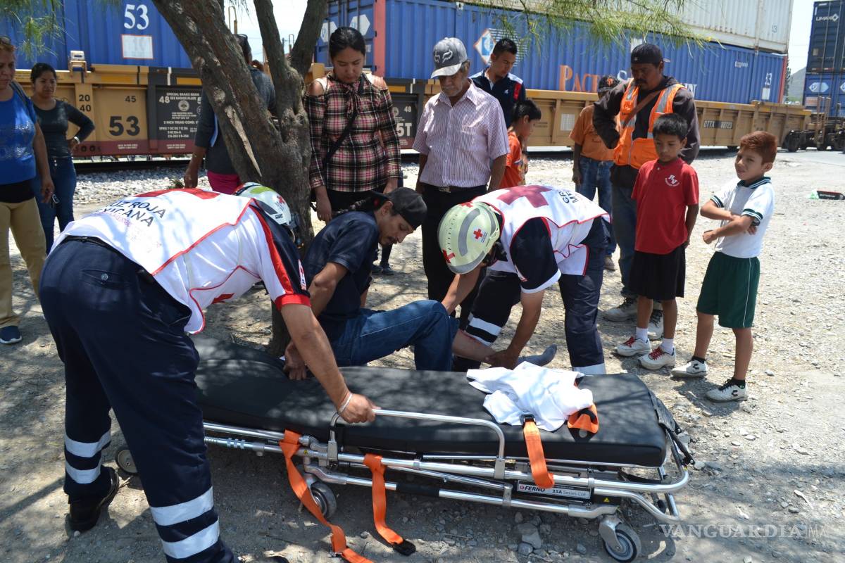Imprudente manda al hospital a motociclista