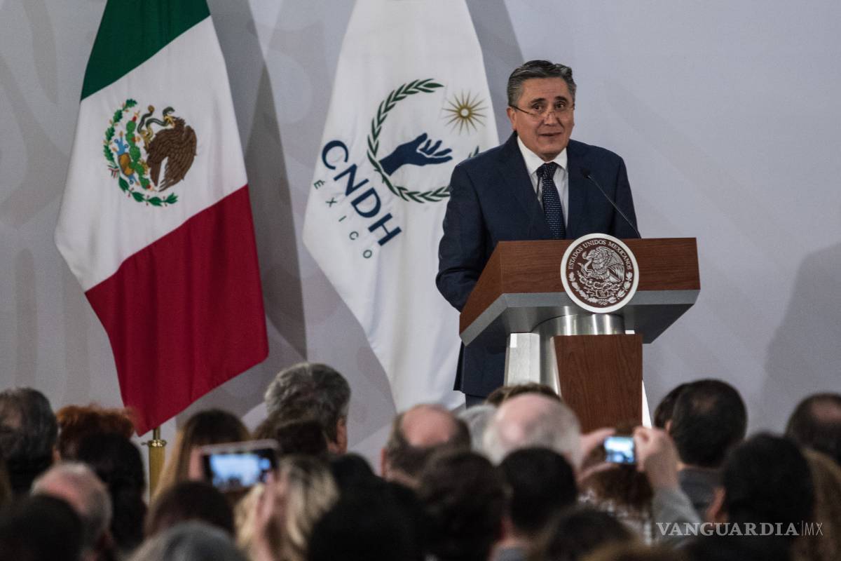 $!Critica CNDH políticas públicas de AMLO, entre ellas la Guardia Nacional y amnistía