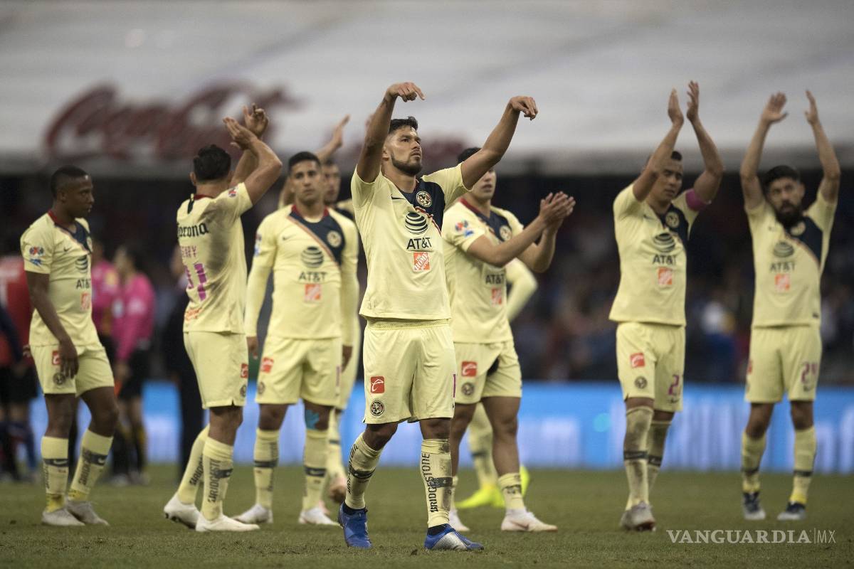 $!América y Cruz Azul dividen puntos en un Clásico Joven agridulce