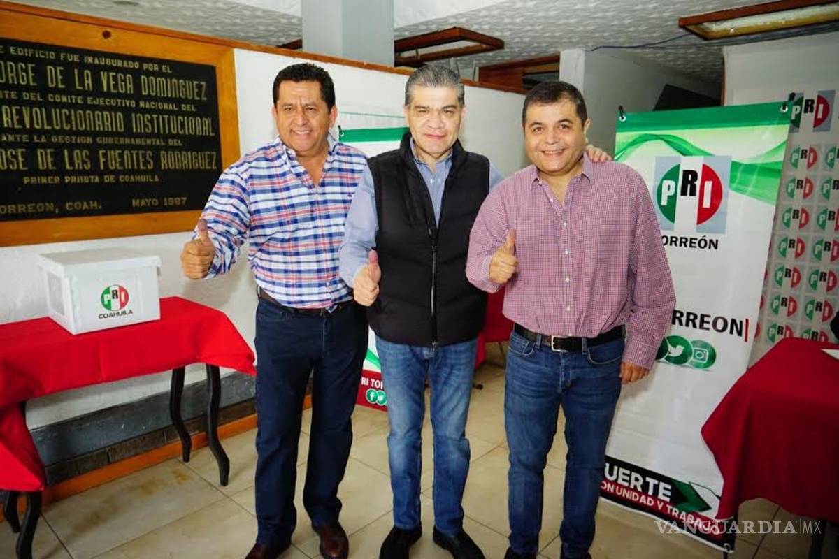 El PRI sigue siendo la mejor opción en Coahuila, asegura Riquelme
