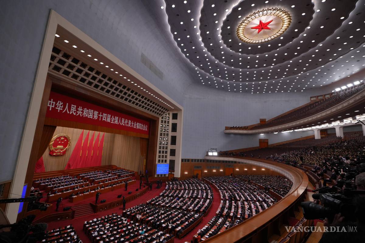 $!Líderes y delegados asisten a la sesión de clausura de la Asamblea Popular Nacional (APN) en el Gran Salón del Pueblo, en Pekín, China.