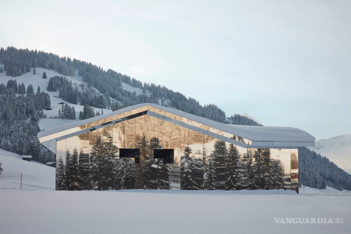 $!Mirage Gstaad, la sorprendente casa de los espejos que está en las montañas de Suiza