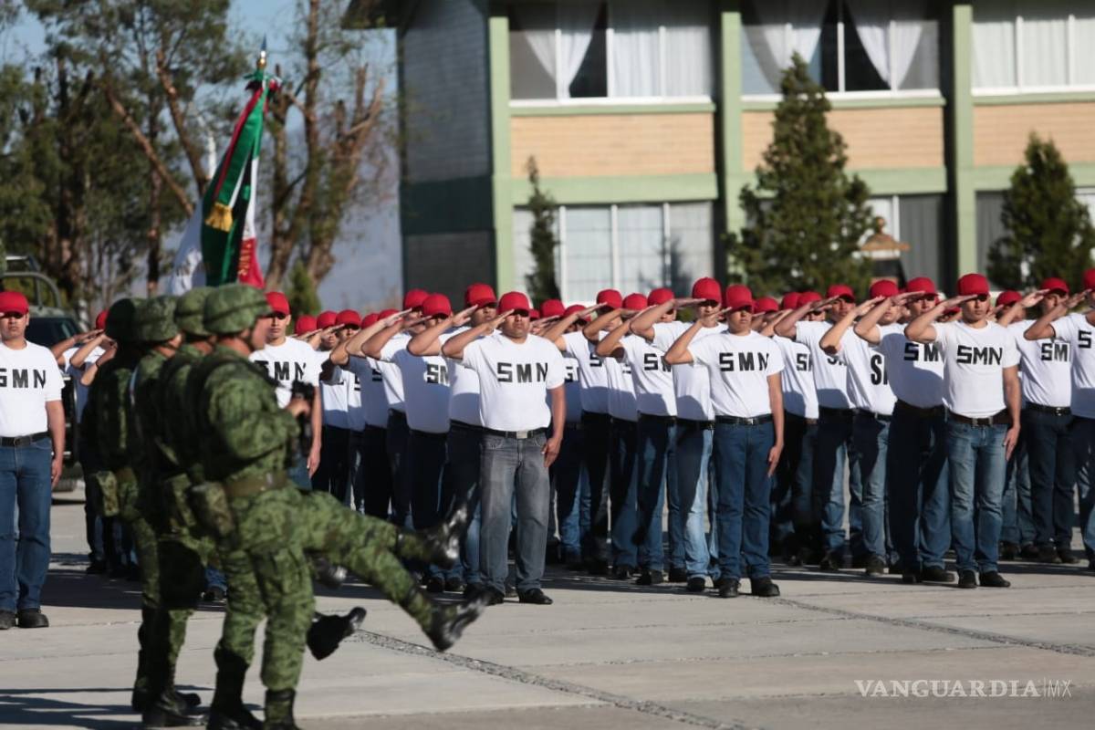 Llama Sedena a jóvenes conscriptos de Saltillo a entregar la cartilla militar