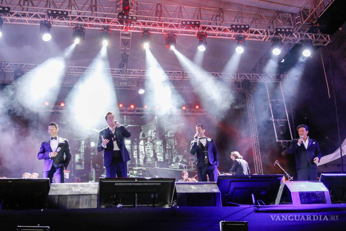 $!Il Divo con aroma a Parras; Celebra aniversario entre vino y música