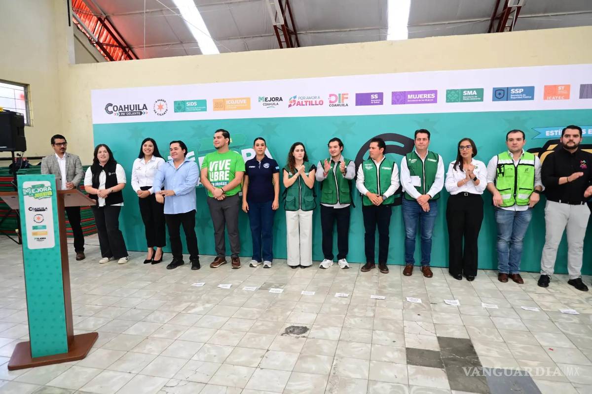 $!Autoridades estatales y del TecNM-Saltillo encabezaron la tercera edición de la Brigada Mejora la Juventud en el plantel.