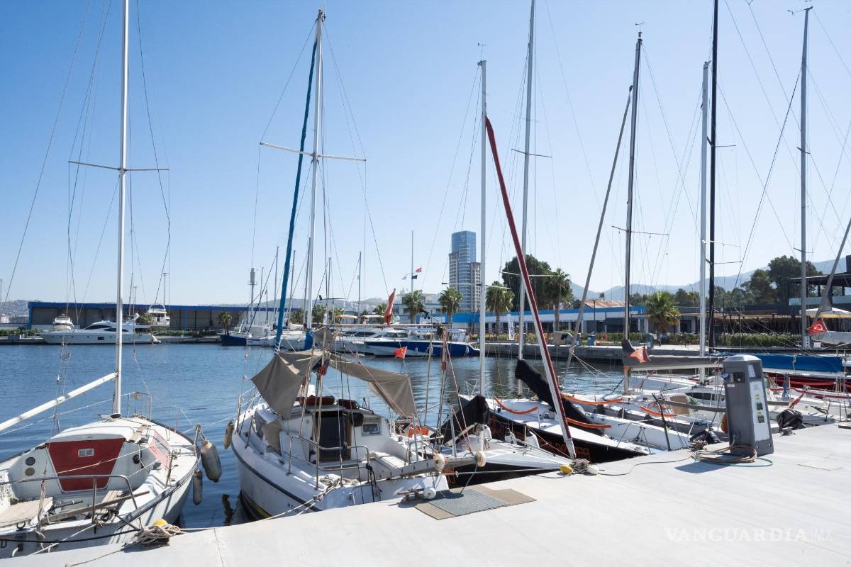 $!La parte sur de la Península de Cesme, es parte de una importante ruta de yates. EFE/Guillermo López