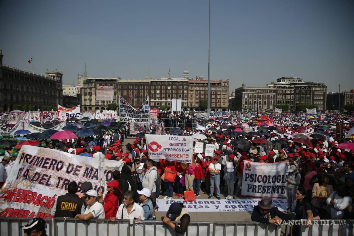 En marcha por el Día del Trabajo reclaman mejoras salariales y contractuales