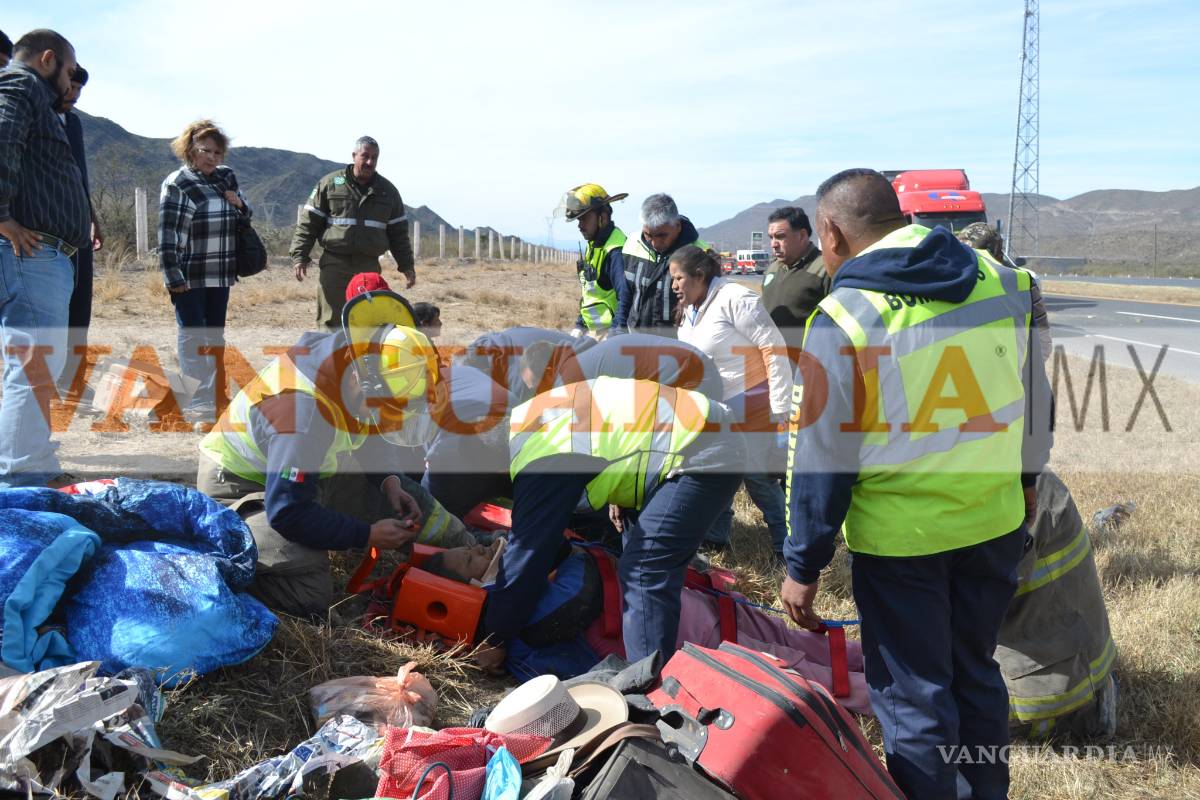 $!'Vuelve a nacer toda una familia' después de accidente en la carretera Torreón- Saltillo