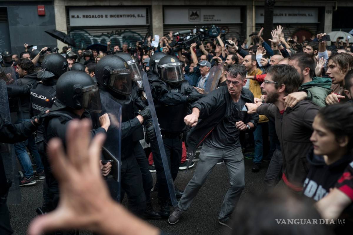 Niega el Partido Popular de Rajoy los 800 heridos en Cataluña