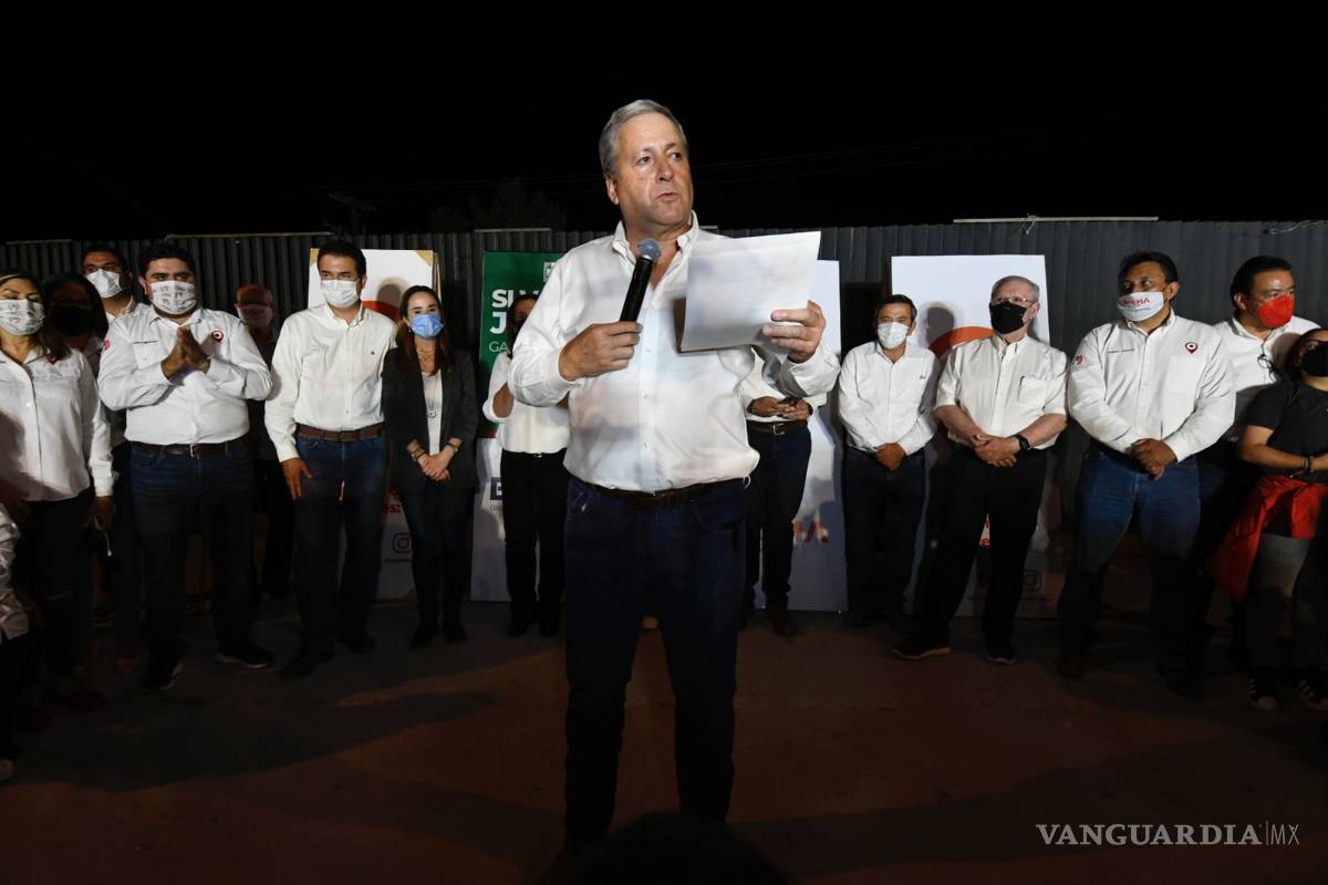 $!Celebra PRI virtual triunfo de Chema Fraustro, Jericó y Jaime Bueno en Saltillo