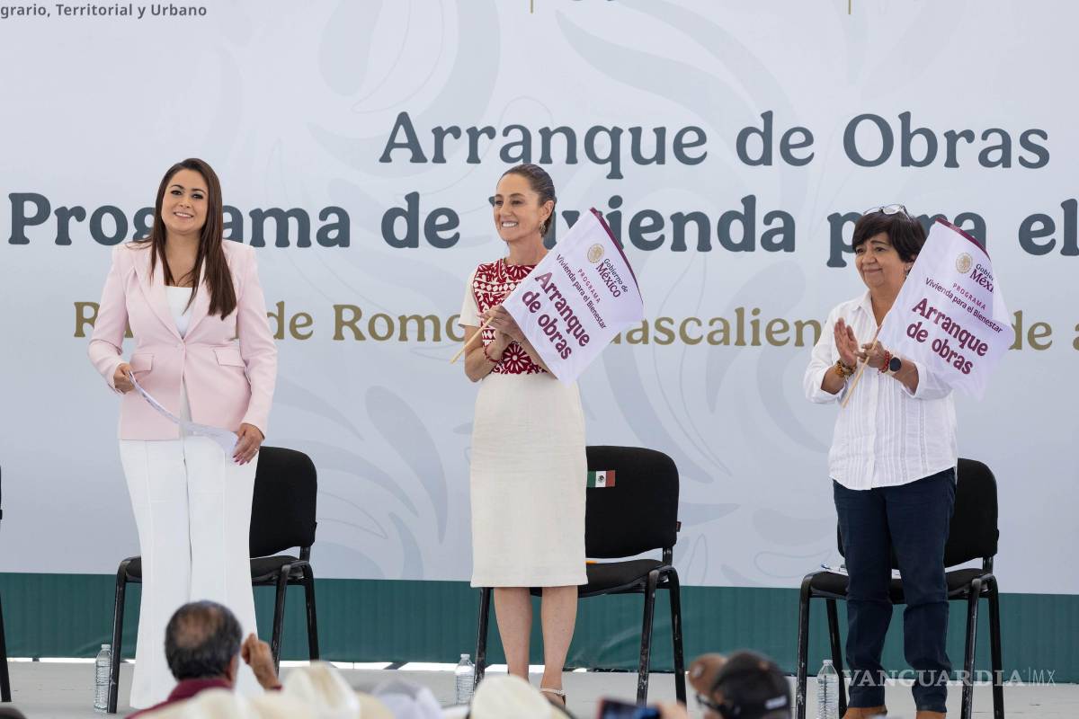 $!La presidenta Claudia Sheinbaum Pardo encabeza el Arranque de Obras del Programa de Vivienda para el Bienestar en Rincón de Romos | Foto: El Universal