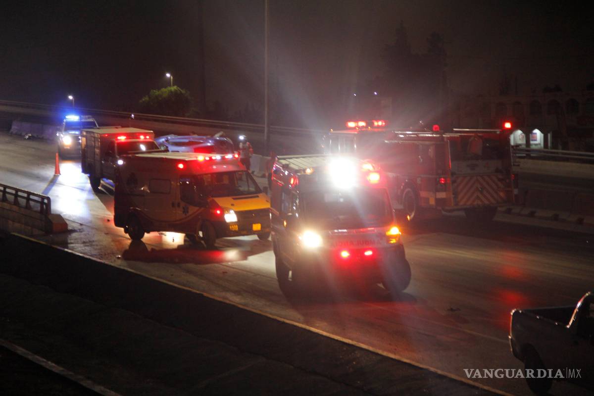 Accidente múltiple en Blvd Fundadores deja cuantiosos daños materiales
