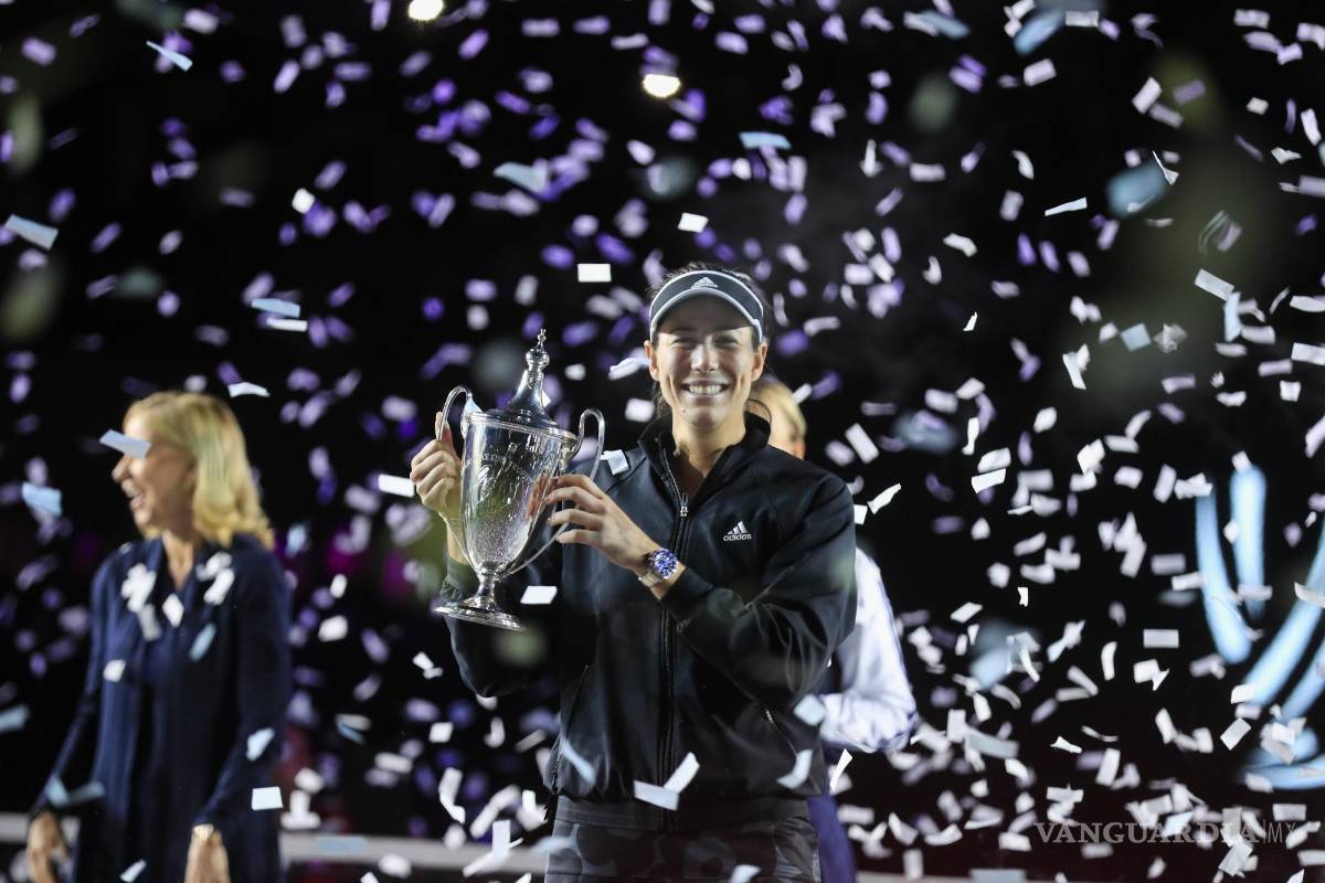 Muguruza gana la Copa de Maestras y vence a Kontaveit