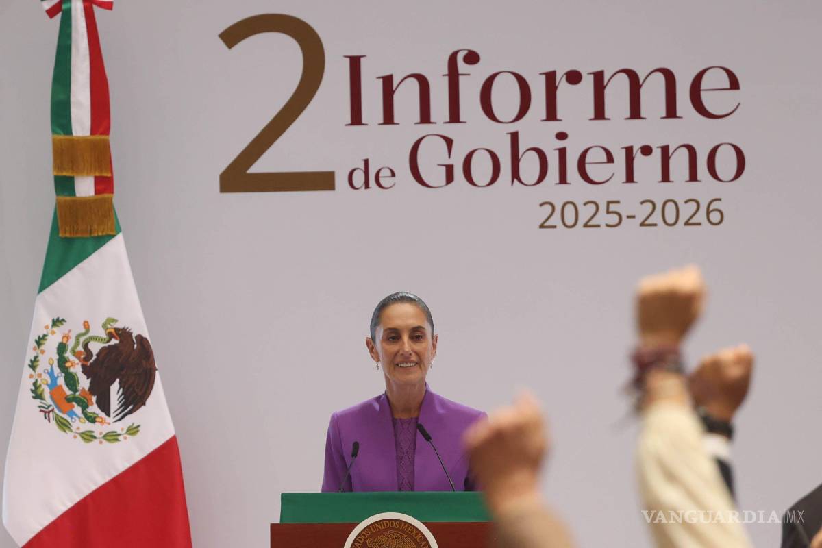 $!La presidenta Claudia Sheinbaum encabezó la rendición de cuentas correspondiente a su Segundo Informe de Gobierno.