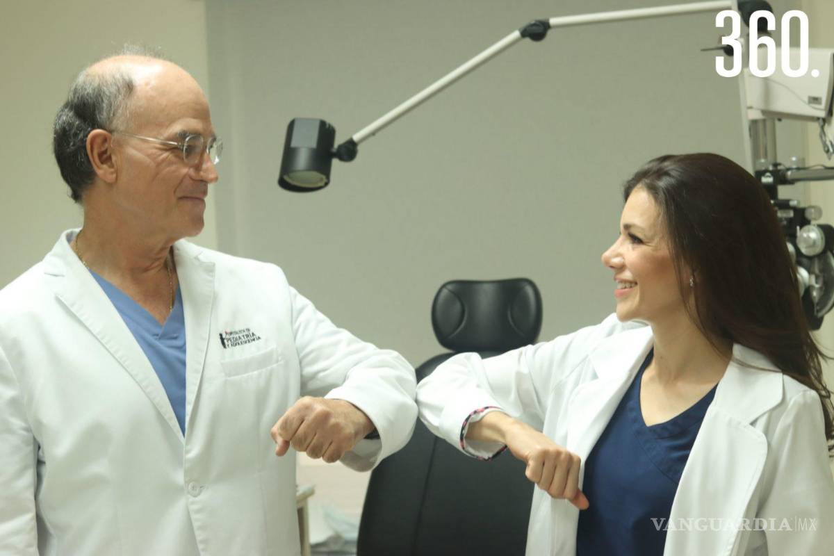 $!Rafael Avilés de la Garza y su hija Claudia Avilés Covarrubias.