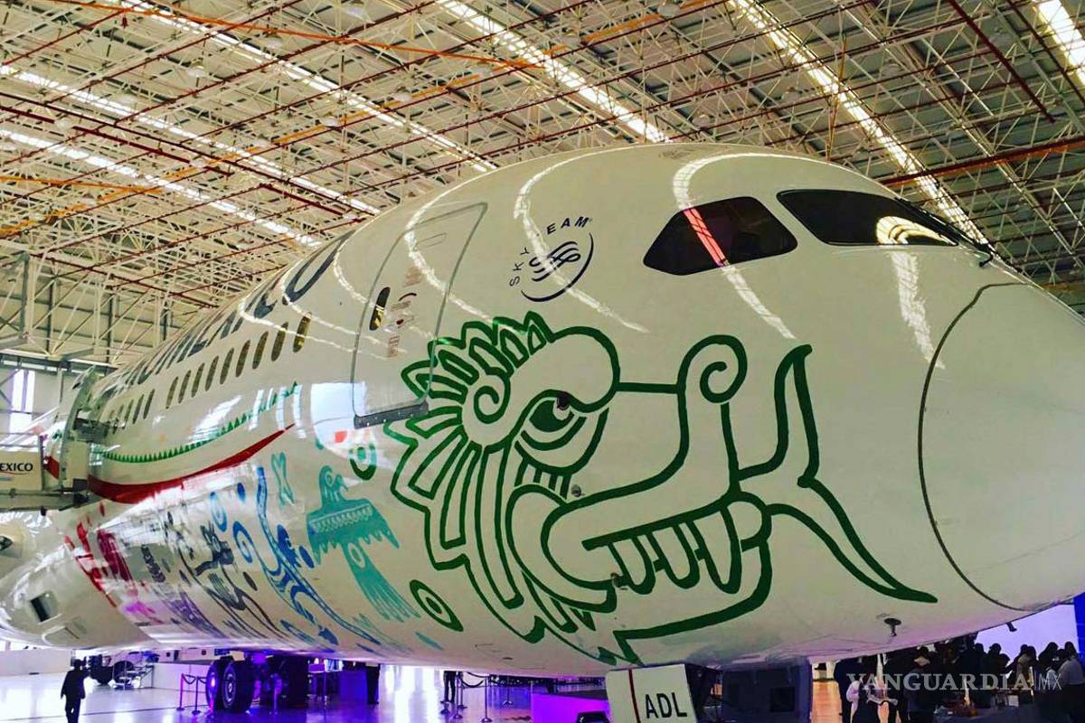 Conoce a &quot;Quetzalcóatl&quot;, primer Boeing 787-9 Dreamliner de Aeroméxico (fotos)