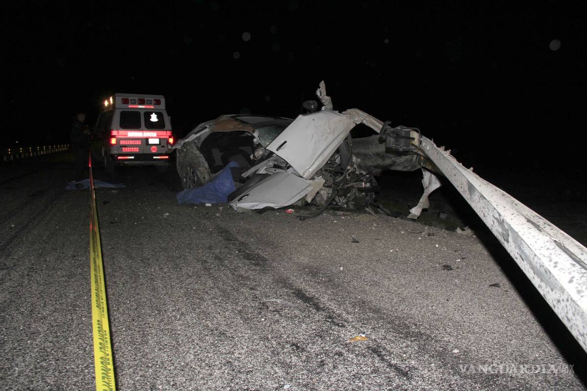 $!Tragedia en la carretera Monterrey-Saltillo separa a amigos; uno sobrevive, el otro no