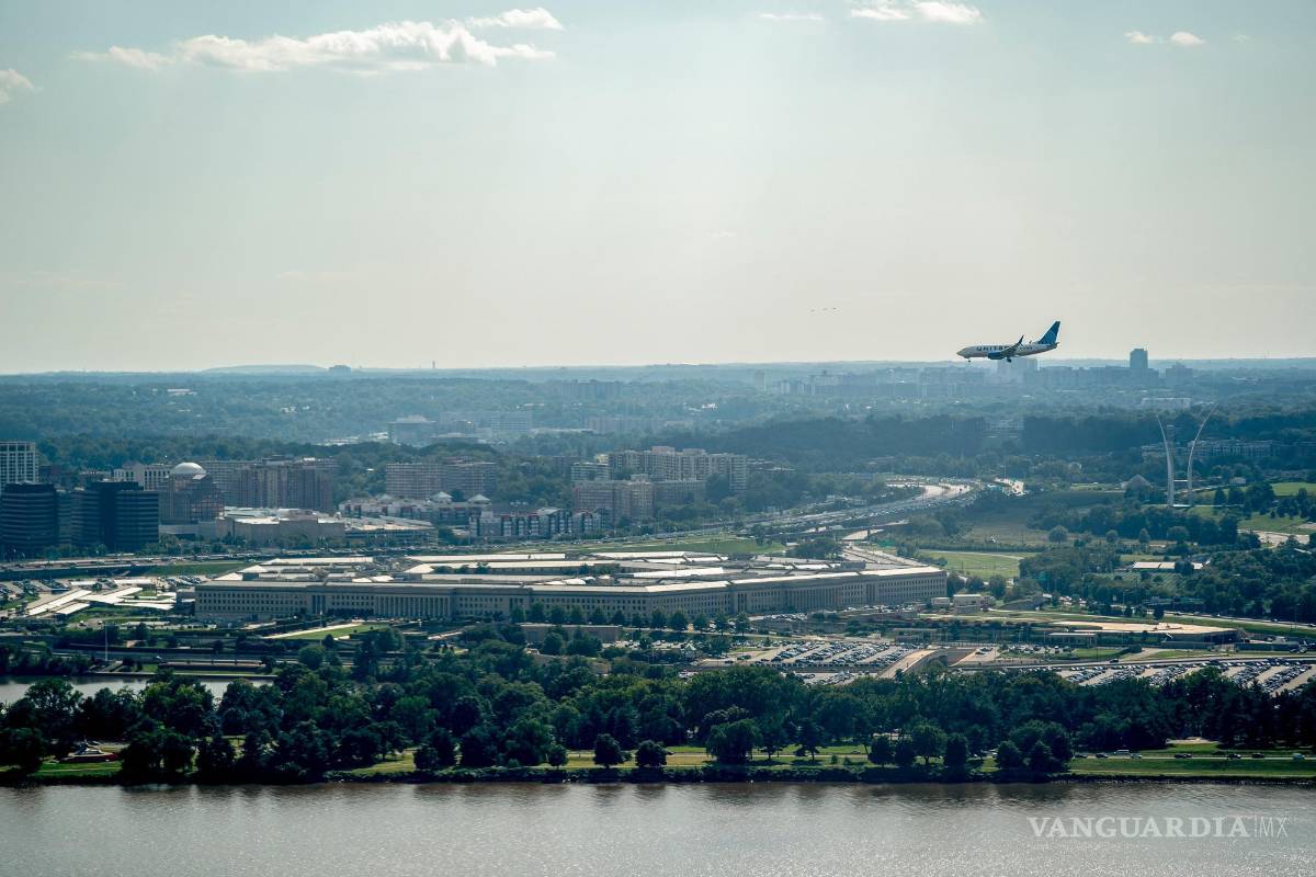 $!Vista del Pentágono en Arlington, Virginia.
