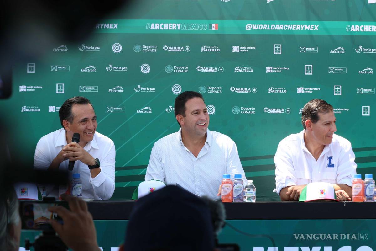 $!Autoridades y atletas dieron arranque oficial al campeonato nacional de tiro con arco en Saltillo, con presencia de medallistas olímpicas y campeones internacionales.