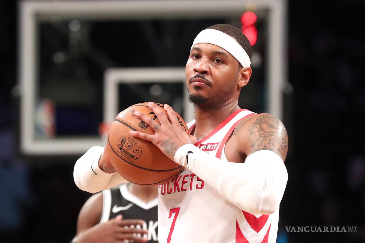 $!Los Rockets no aguantan más a 'Melo' y cortan relación con el alero