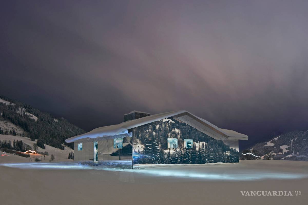 $!Mirage Gstaad, la sorprendente casa de los espejos que está en las montañas de Suiza