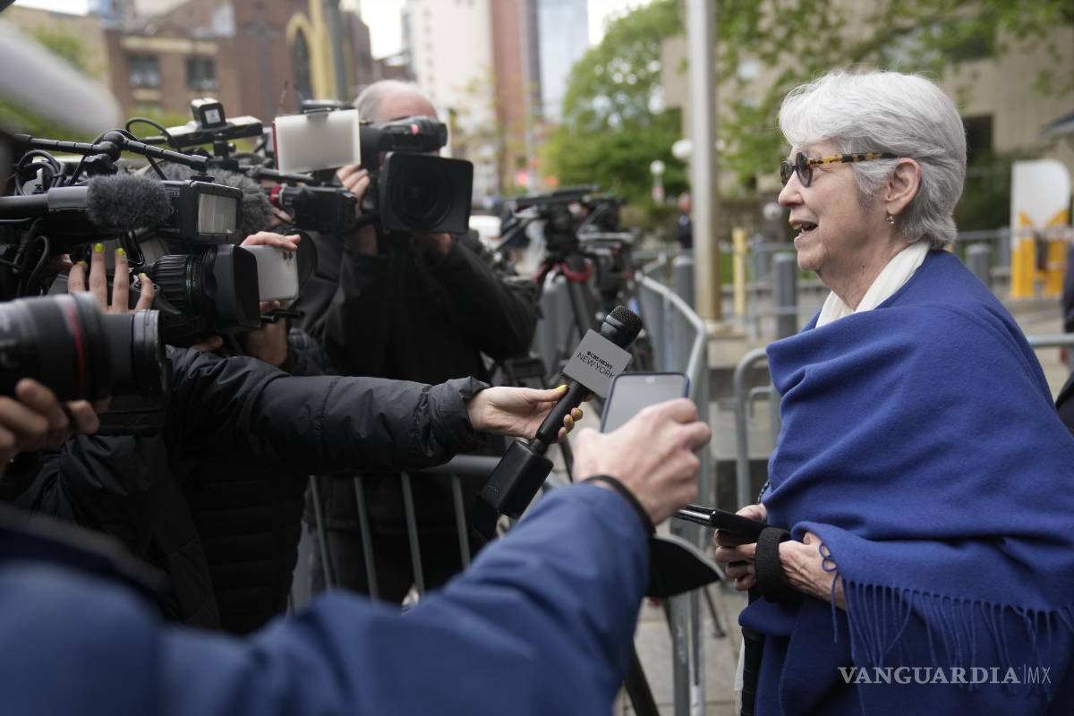 $!Jessica Leeds, de 81 años, señaló a Trump por agredirla sexualmente a bordo de un avión.