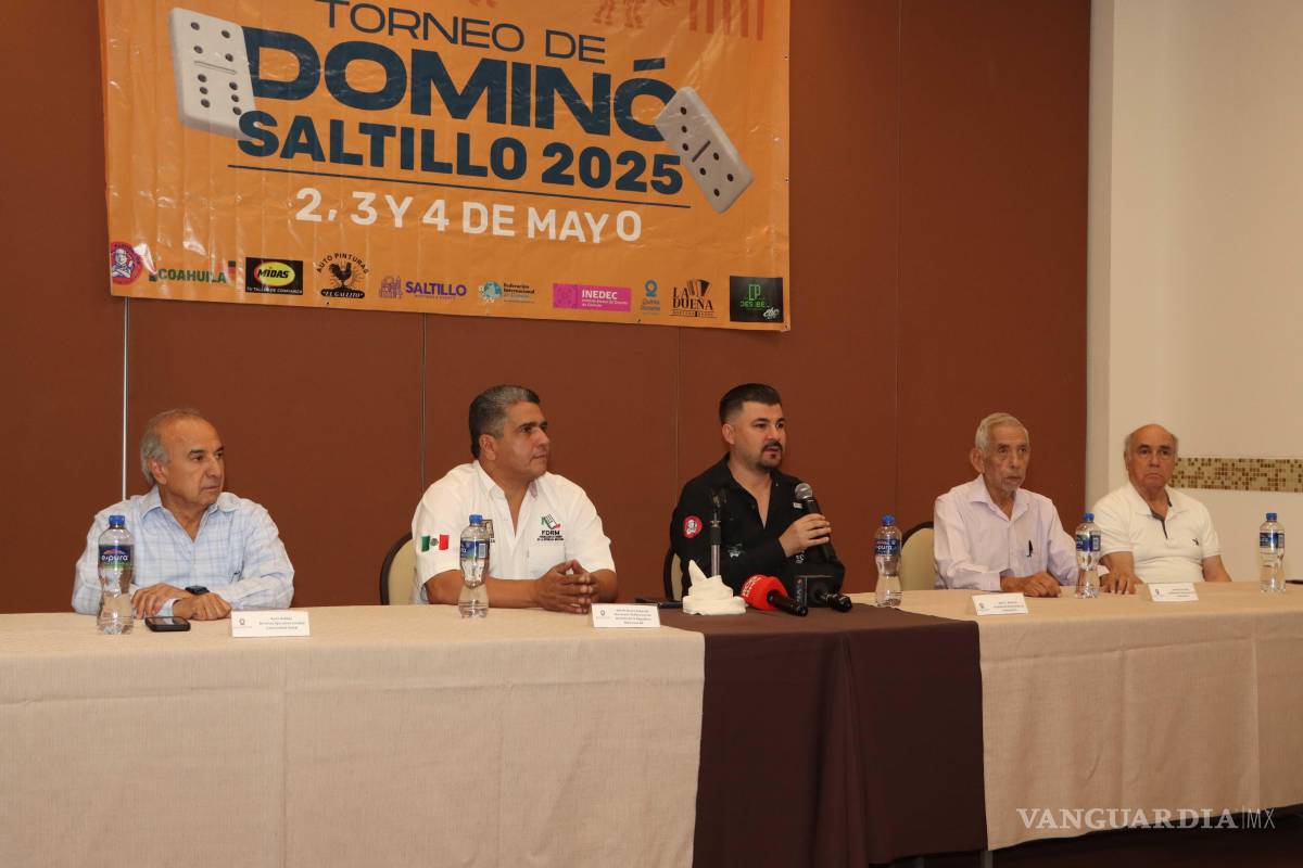 $!El Torneo de Dominó Saltillo 2026 se llevará a cabo en el salón ejecutivo del hotel Quinta Dorada.
