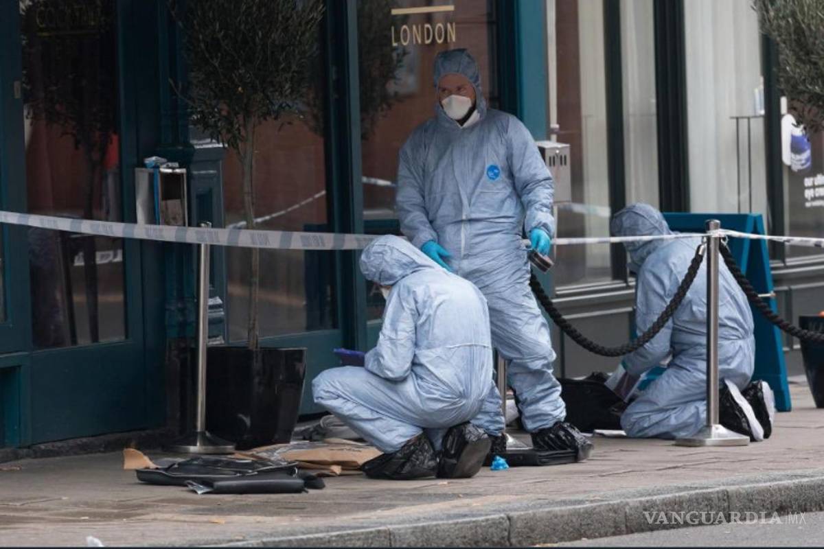 Tres hombres fueron víctimas de un ataque con ácido en Londres