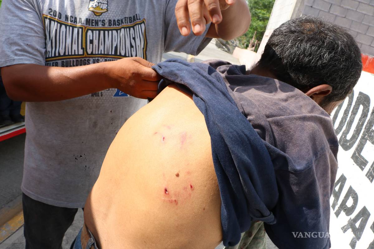 Ataca perro a hombre que recogía botellas en colonia de Saltillo para reciclar
