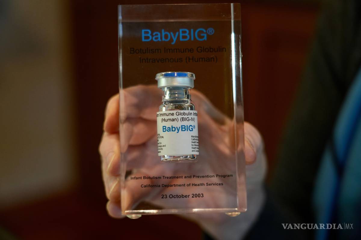 BabyBIG, un medicamento hecho con plasma sanguíneo salva a bebés del botulismo