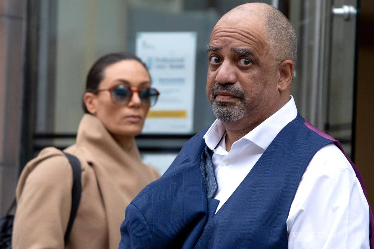 $!Victor Marke y la actriz Zara Marke a su llegada al Nottingham Crown Court.