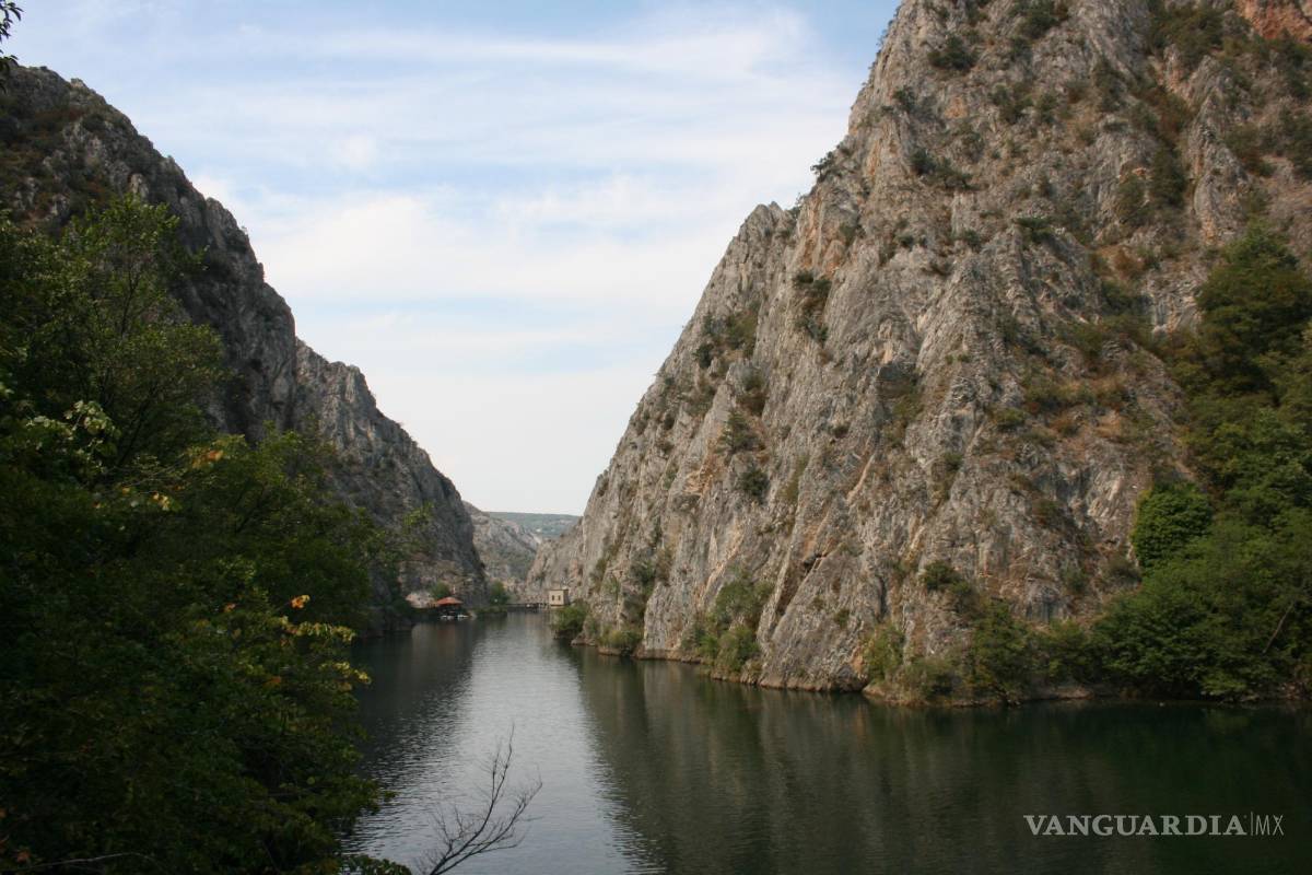 $!Cañón de Matka en Macedonia.