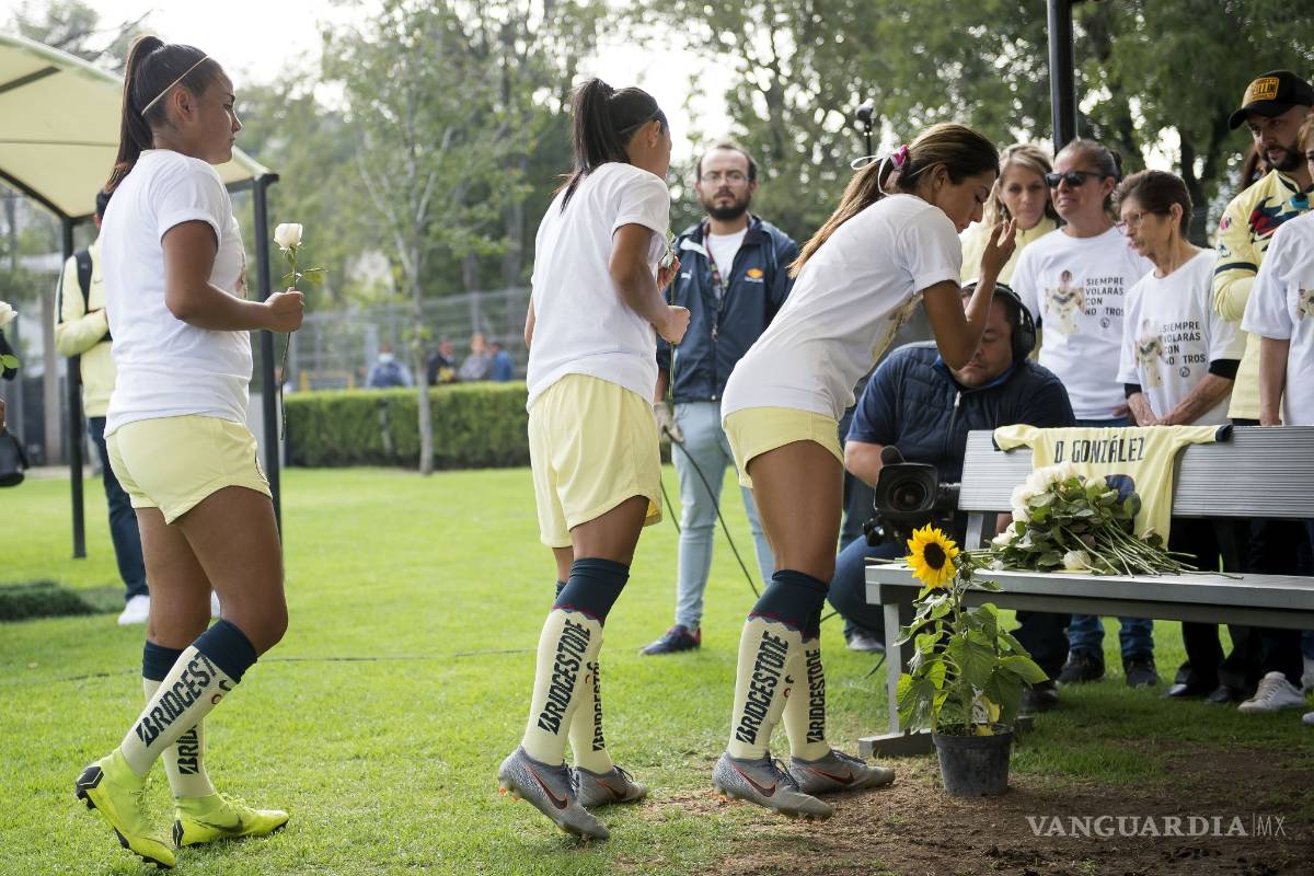 $!Así honraron la memoria de Diana González en el partido del América Femenil