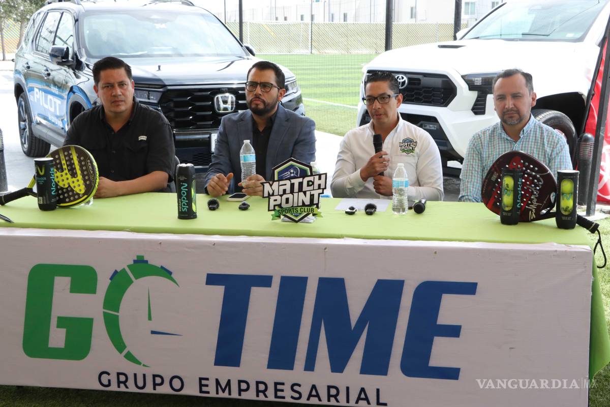 $!El Instituto Mexicano de Ejecutivos de Finanzas (IMEF) capítulo Coahuila Sureste anunció el primer Torneo Anual de Pádel y la segunda edición de la Carrera Rumbo al Éxito.
