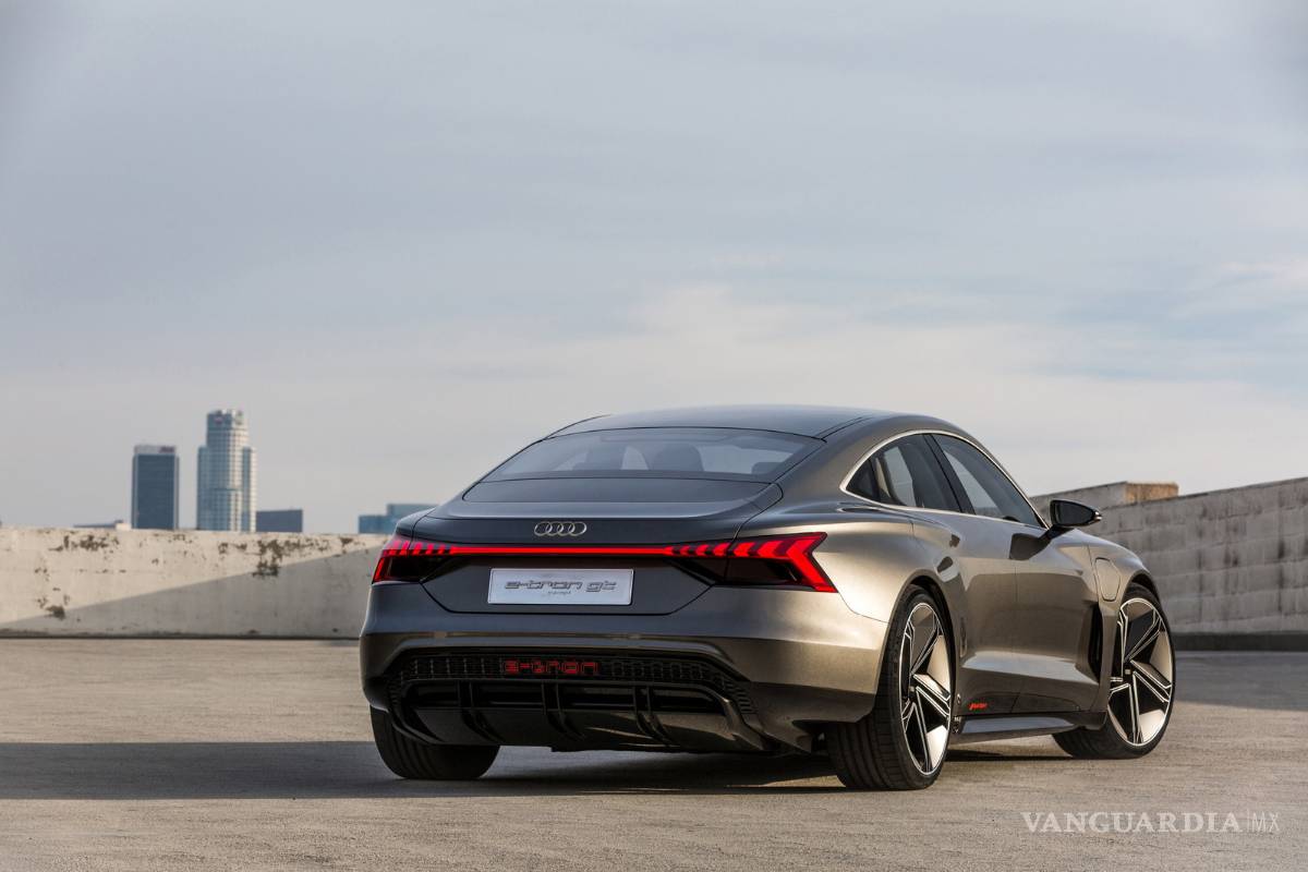 $!Audi e-tron GT Concept, eléctrico que da 590 hp y 400 km de autonomía... y 240 km/h