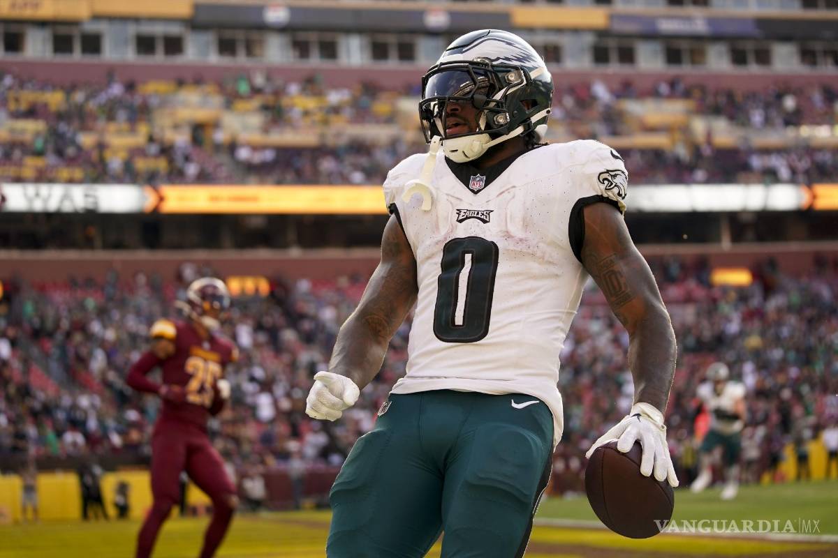 Semana 8 de la NFL: Hurts, A.J. Brown y Swift se combinan para vencer a los Commanders