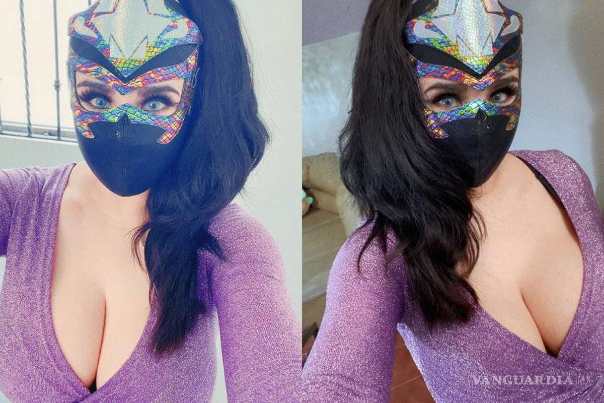 La bella luchadora Mystique abrió una cuenta en OnlyFans
