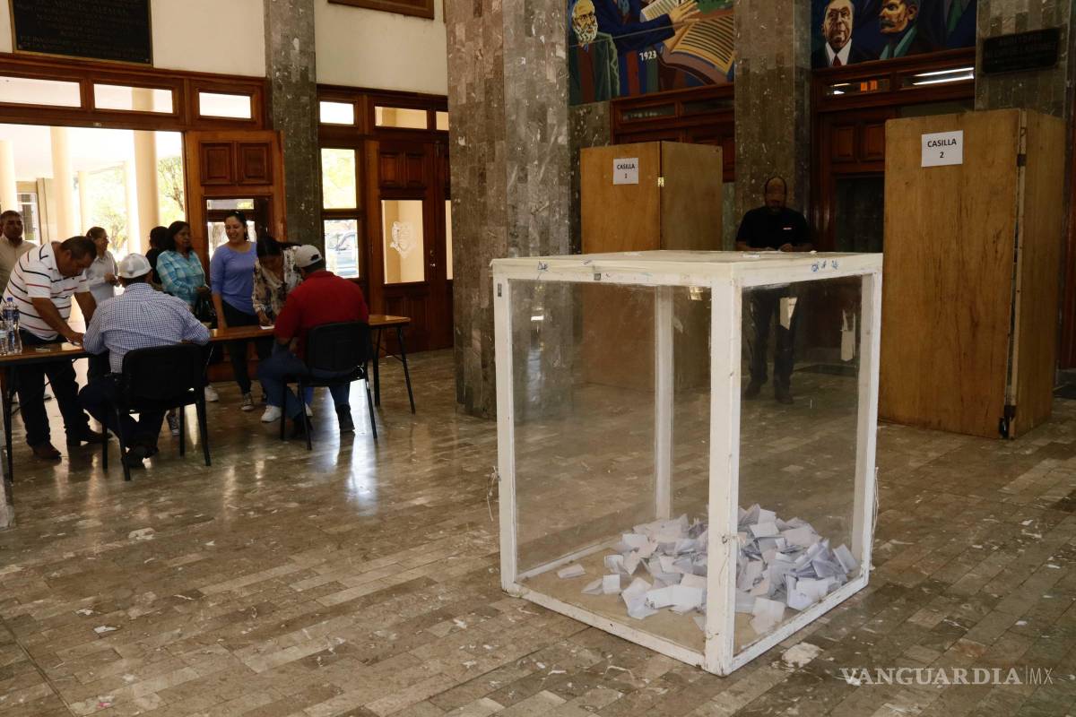 $!La consulta sindical se desarrolló en instalaciones de la universidad con participación de los agremiados.