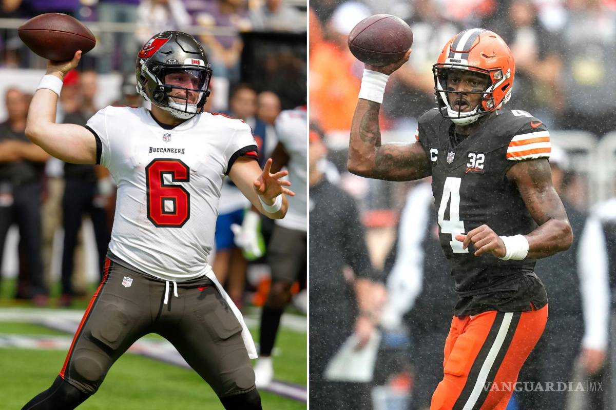 Browns y Buccaneers dan la campanada en la Semana 1: vencen a Bengals y Vikings, favoritos para campeones