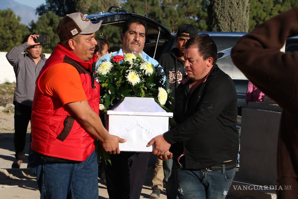 Despiden a Estrella Alexandra, quien fue arrollada por una camioneta en Saltillo