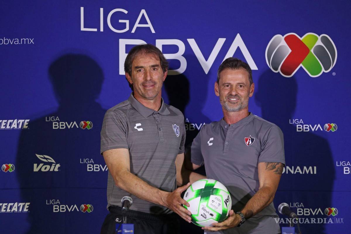 $!Conferencia de Prensa de Directores Técnicos de los Clubes, Atlas de Guadalajara y Pachuca Hidalgo, Diego Coca y Guillermo Almada.