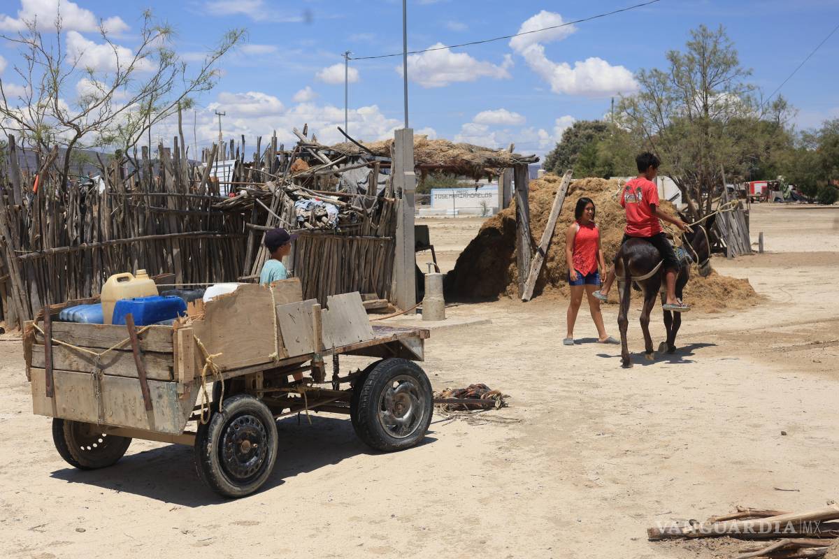 $!Noria de la Sabina es un municipio de General Cepeda en donde quedan cerca de 30 familias.